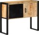 vidaXL Szafka konsolowa, 90x35x75 cm, surowe drewno mango 1