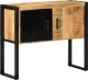vidaXL Szafka konsolowa, 90x35x75 cm, surowe drewno mango 3