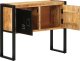 vidaXL Szafka konsolowa, 90x35x75 cm, surowe drewno mango 5