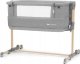 KinderKraft Kinderkraft Baby cot NESTE GROW light grey full wood KCNEGR00LGR000W 1