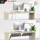 Alogy Organizer kabli pod blat półka na kable listwe przewody blat biurko biurkowy aluminiowy uchwyt Alogy 40cm Czarny 3