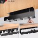 Alogy Organizer kabli pod blat półka na kable listwe przewody blat biurko biurkowy aluminiowy uchwyt Alogy 40cm Czarny 9