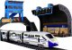 LeanToys Kolejka na Baterie 244 cm + Dworzec Wagon LEAN Toys 2