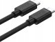 Kabel USB Unitek USB-C - USB-C 2 m Czarny (Y-C477BK01-2M) 2