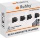Ruhhy Wieszak samoprzylepny - zestaw 4 szt Ruhhy 24649 1