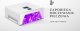 Lampa do paznokci Activeshop Lampa UV LED OCHO NAILS PRO X23 180W metalowa biała lustrzane wnętrze 13