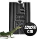 Heckermann Mata grzewcza do terrarium 42x28cm Heckermann N004 2