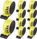 Vevor Zestaw Pasów do Wyciągarki 12,2 m Żółte 10 sztuk 1