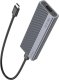HUB USB Hoco adapter HUB Typ C do dysków SSD USB3.2 / 10GBps HB47A szary 3