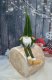 Saska Garden SKRZAT KRASNAL GNOM DEKORACYJNY 30+15CM ZIELONY 15