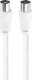 Kabel Champion Antenowy (F) 3.5m biały (CH3743) 1