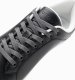 Ombre Klasyczne męskie buty sneakersy z wysoką podeszwą  czarne V1 OM-FOCS-0165 44 2