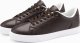 Ombre Męskie klasyczne buty sneakersy z wysoką podeszwą  ciemnobrązowe V2 OM-FOCS-0165 46 2