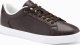 Ombre Męskie klasyczne buty sneakersy z wysoką podeszwą  ciemnobrązowe V2 OM-FOCS-0165 46 3