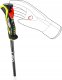 Leki KIJE 3D AIRFOIL white/yellow 120 11