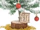 Verk Drewniany wiszący lampion na choinkę oświetlenie ozdoba świąteczna mikołaj Drewniany wiszący lampion na choinkę oświetlenie ozdoba świąteczna mikołaj 9