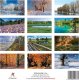 Artsezon Kalendarz wieloplanszowy Polskie klimaty 2025 Rozkład miesięczny 33x33cm 2