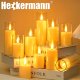 Dekoracja świąteczna Heckermann Świeca LED Heckermann RF-0002 5