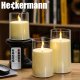 Dekoracja świąteczna Heckermann Świeca LED Heckermann 16400 3szt 5