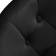 Activeshop 4Rico fotel obrotowy QS-BL12B aksamit czarny 4