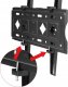 VETOUSON Super Mocny Uchwyt do Telewizora 25-80 cali 80kg VX-702 Regulacja nachylenia 6