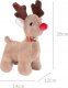 Home Styling Collection Czerwononosy renifer pluszowy, 24 cm 5