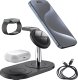 Ładowarka Alogy Ładowarka indukcyjna 3w1 do telefonu zegarka słuchawek  Alogy Qi Charger do Apple iPhone Watch AirPods Czarna 15