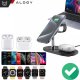 Ładowarka Alogy Ładowarka indukcyjna 3w1 do telefonu zegarka słuchawek  Alogy Qi Charger do Apple iPhone Watch AirPods Czarna 3