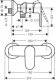 Bateria prysznicowa Hansgrohe Shower faucet Hansgrohe Vernis Blend, 71640670, black matte 10
