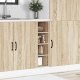 vidaXL vidaXL Dolna szafka Sonoma Oak 20x44,5x81,5 cm Drewno klejone 2