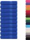 vidaXL vidaXL Ręczniki do rąk, 10 szt., niebieskie, 50x100 cm, bawełna 100% 1