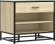 vidaXL vidaXL Ławka na buty Sonoma Oak 60x40x53,5 cm Drewno klejone i metal 2