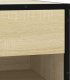 vidaXL vidaXL Ławka na buty Sonoma Oak 60x40x53,5 cm Drewno klejone i metal 8