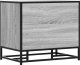 vidaXL vidaXL Ławka na buty Szara Sonoma 60x40x53,5 cm Drewno i metal 6