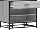 vidaXL vidaXL Ławka na buty Szara Sonoma 60x40x53,5 cm Drewno i metal 7