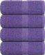 vidaXL vidaXL Ręczniki gościnne 4 szt. Fioletowe 30x50cm 360 gsm 100% bawełna 1