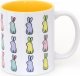 Cup&You Kubek Sunny Bunnies - kolorowy kubek 300ml na kawę i herbatę z uroczymi zajączkami - uniwersalny prezent, upominek na Wielkanoc 1