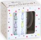 Cup&You Kubek Sunny Bunnies - kolorowy kubek 300ml na kawę i herbatę z uroczymi zajączkami - uniwersalny prezent, upominek na Wielkanoc 2