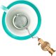 Cup&You Metalowy zaparzacz ze stali nierdzewnej do herbaty z drewnianą  zawieszką mewą na łańcuszku, idealny gadżet do parzenia herbaty lub jako upominek np. dla miłośników zwierząt 2
