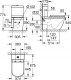 Miska WC Grohe Pastatomas klozetas Grohe EuroCeramic Rimless 39462000 2