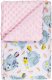 Lulando Lulando BABYDECKE 100 X 75 CM ROSA VOGELCHEN 1