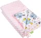 Lulando Lulando BABYDECKE 100 X 75 CM ROSA VOGELCHEN 1