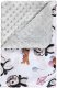 Lulando Lulando BABYDECKE 100 X 75 CM GRAU PINGUINE 1