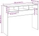 vidaXL Stolik konsolowy, stare drewno, 105x30x80 cm 9
