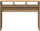vidaXL Stolik konsolowy, dąb artisan, 105x30x80 cm 4