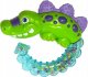 LeanToys Zestaw Grzechotek Gryzaków Kolorowe Zwierzątka Misiu Żabka LEAN Toys 3