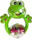 LeanToys Zestaw Grzechotek Gryzaków Kolorowe Zwierzątka Misiu Żabka LEAN Toys 4