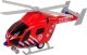 LeanToys Helikopter Ratunkowy Straż Pożarna Czerwony Dźwięk Światła Śmigła LEAN Toys 2