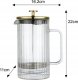 Klausberg ZAPARZACZ TŁOKOWY DO KAWY/HERBATY TERMICZNY 1000ml KLAUSBERG KB-7761 3