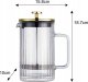 Klausberg ZAPARZACZ TŁOKOWY DO KAWY/HERBATY TERMICZNY 600ml KB-7760 3